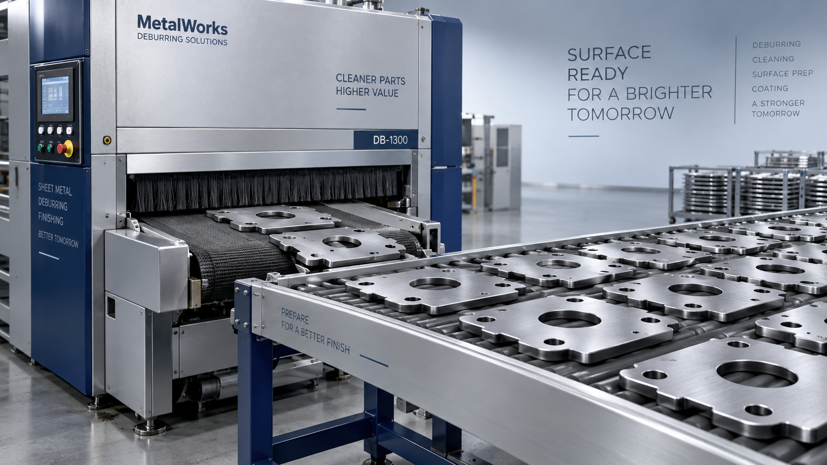 Metal Deburring Machines: Edge Rounding for Laser-Cut Parts Before Coating