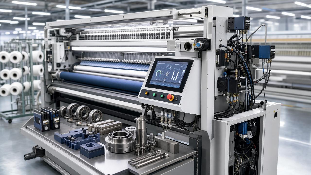 How textile machinery connectivity affects spare parts response time