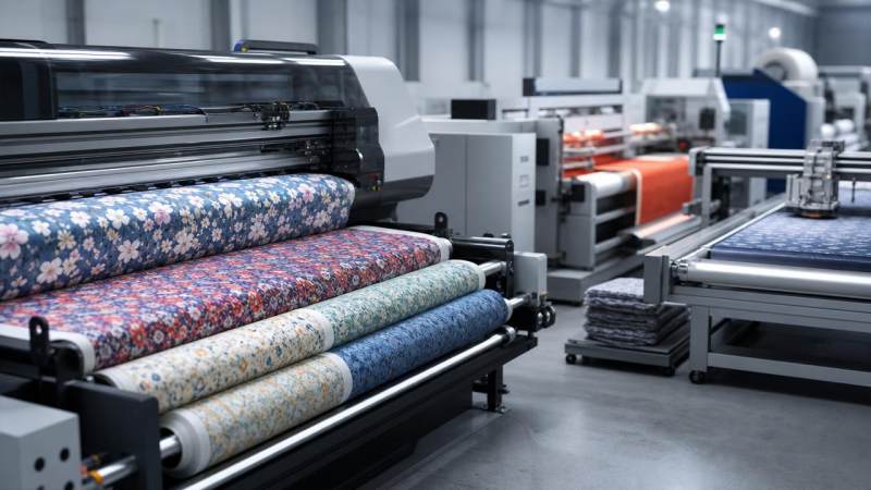 Digital textile production speeds up sampling but not always delivery