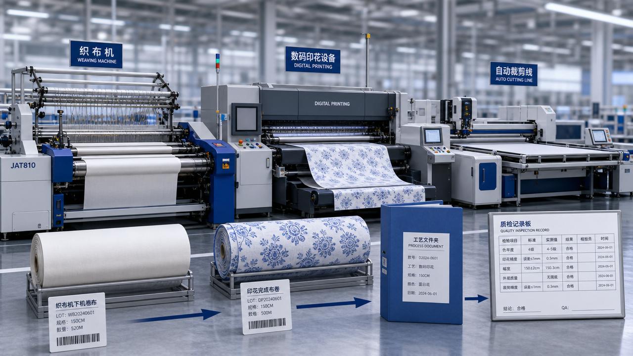 Textile process automation fails when data handoff is ignored