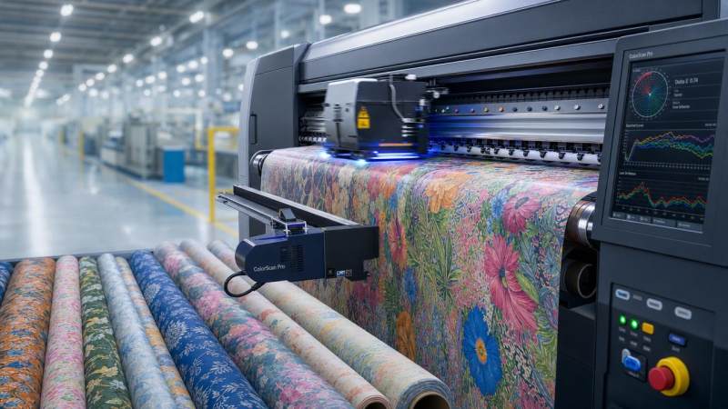 What causes color drift in digital textile printing jobs?