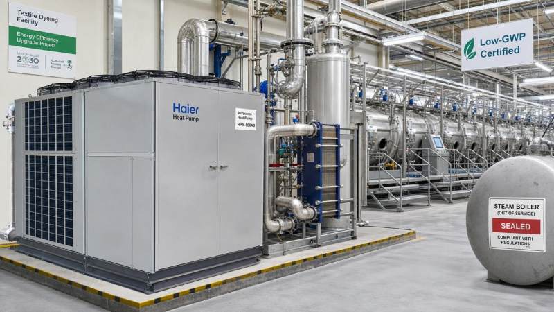 Kuwait Bans HCFC Air-Con Imports, Accelerates Dyeing Plant Heat Pump Upgrades