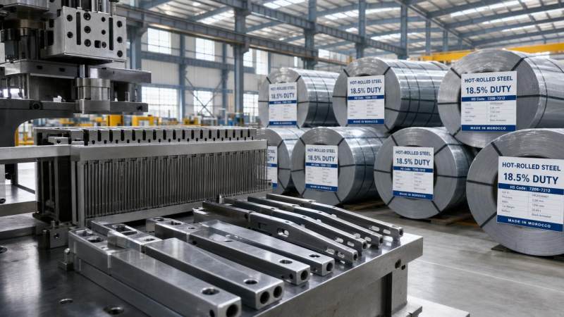 Morocco Extends Safeguard Measures on Hot-Rolled Steel