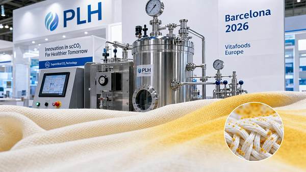 2026 Vitafoods Europe Highlights Herbal OA Solutions, scCO₂ Dyeing Gains Health Textile Role