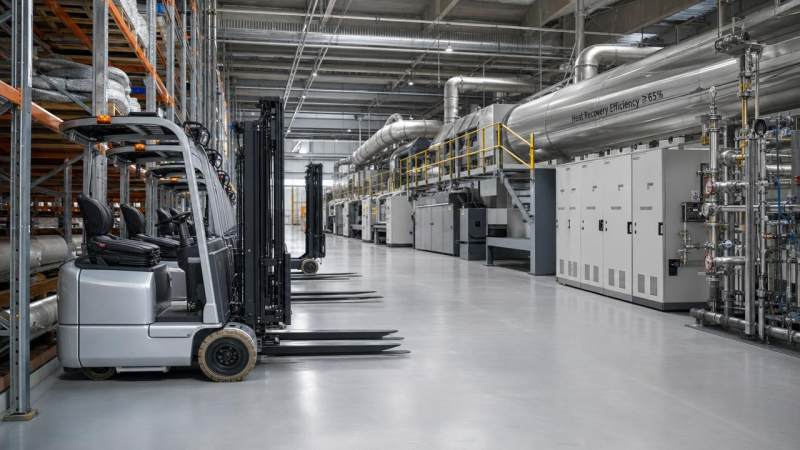 Russia's E-commerce Boom Drives Forklift Electrification, Boosts Demand for Chinese Heat Recovery Stenter Frames