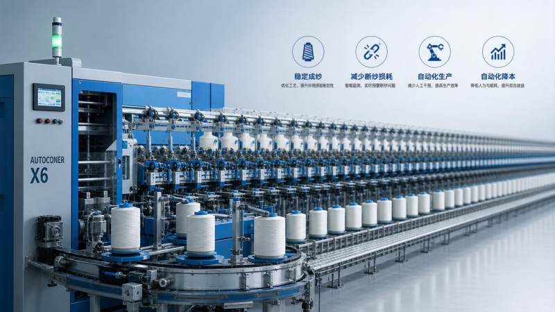 How smart spinning machinery cuts waste and labor costs