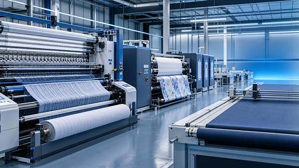 What smart textile production changes on a busy factory floor