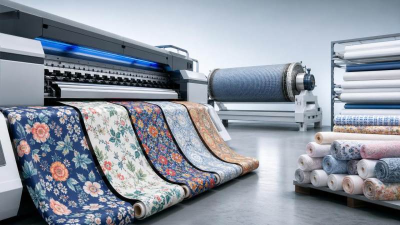 When digital fabric printing beats rotary printing on cost