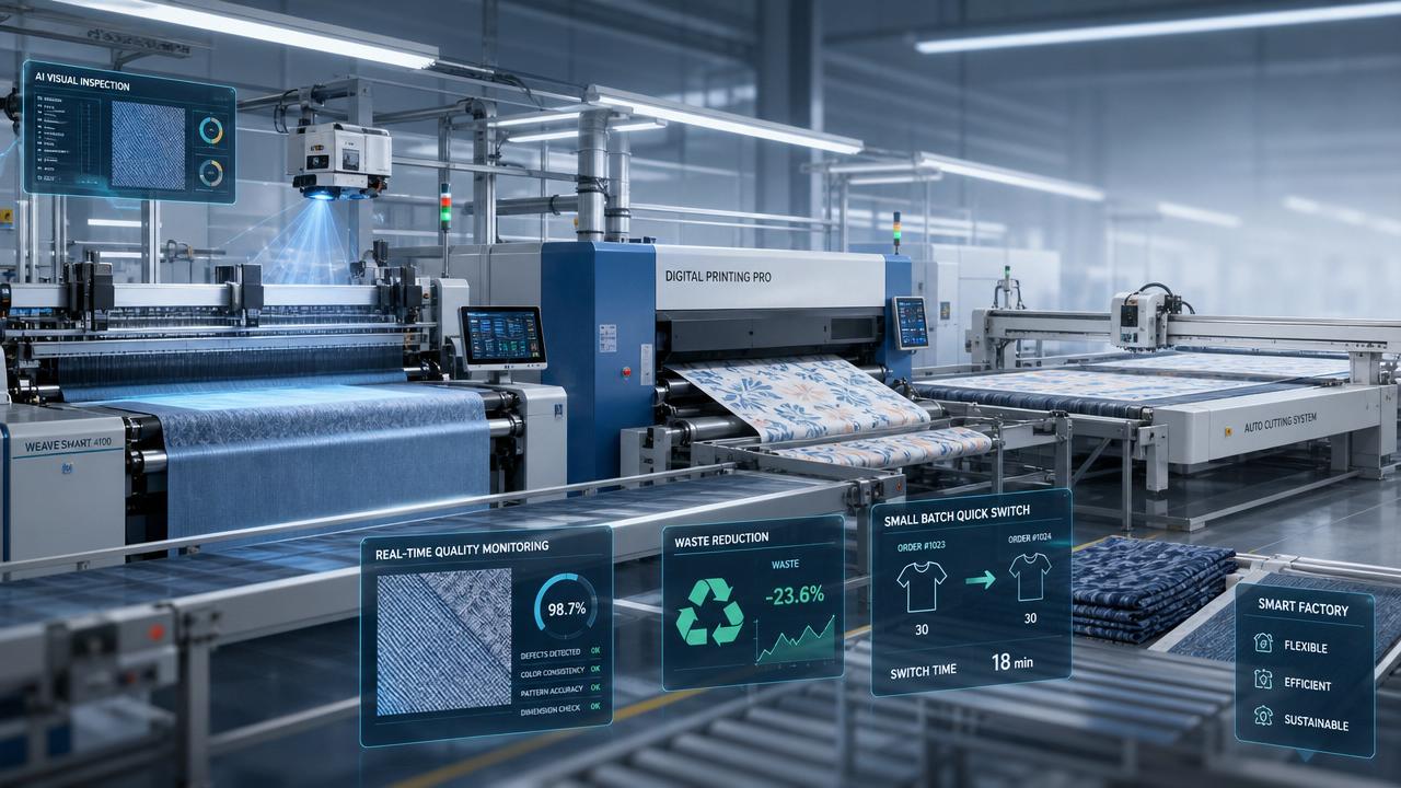 What textile industry automation really changes on the factory floor