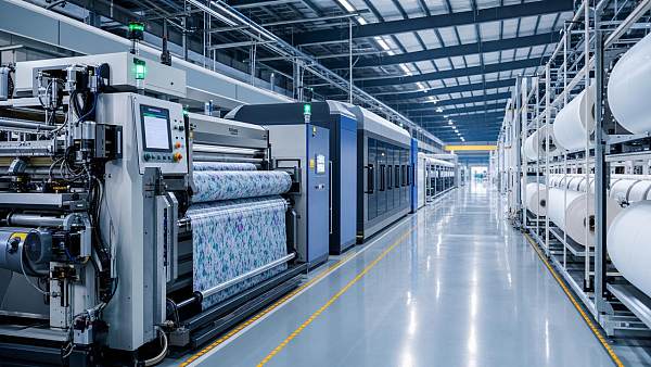 How does textile machinery connectivity cut downtime?