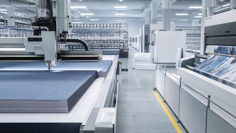Why precision textile equipment reduces fabric waste