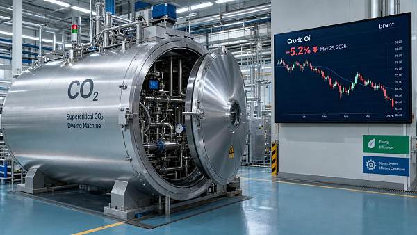 Oil Price Plunge, Supercritical CO₂ Dyeing Efficiency Validated by EU Lab