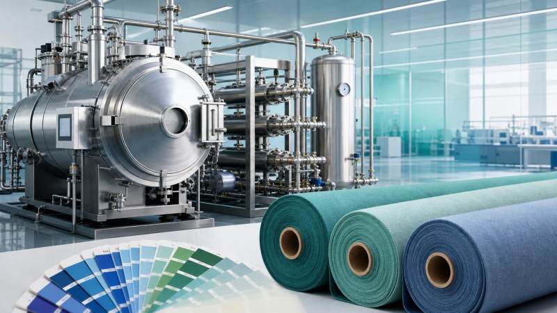 How waterless dyeing technology changes color quality