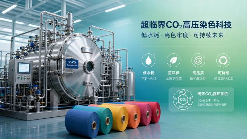 Green Textile Technologies: Supercritical CO2 Dyeing Benefits and Limits