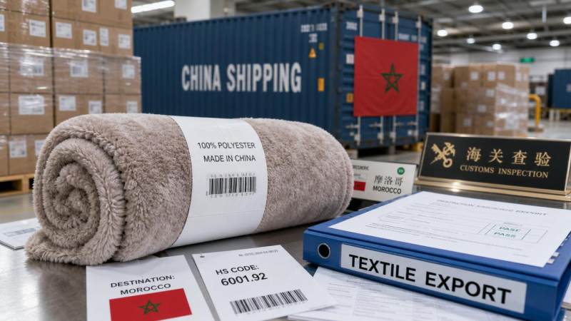 Morocco Opens AD Probe on Chinese Plush Blanket Fabric