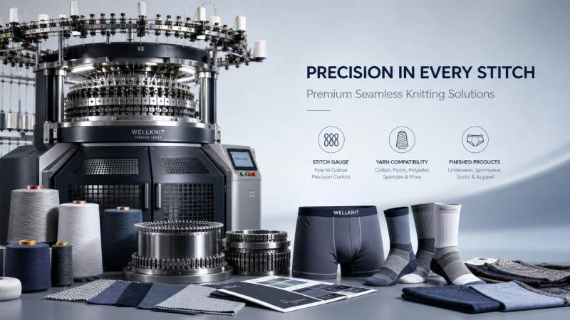 Seamless Knitting Machinery Selection Guide: Gauge, Yarn Range, and Product Fit