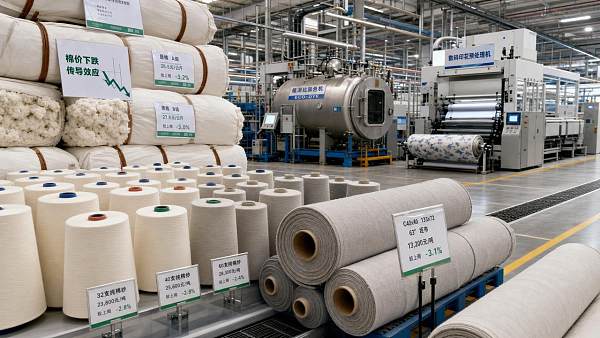 ICE Cotton Falls 2.78% as Yarn Prices Diverge