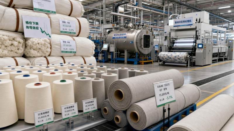 ICE Cotton Falls 2.78% as Yarn Prices Diverge