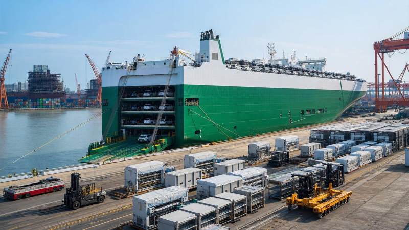K Line Orders 4 LNG Car Carriers as China Slots Stretch to 2028