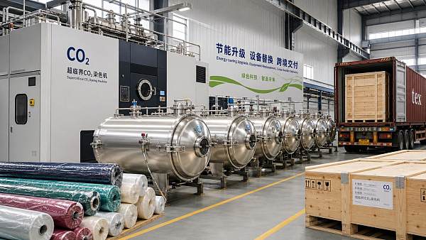 China’s Q2 EU Shipments of Supercritical CO₂ Dyeing Equipment Jump 63%