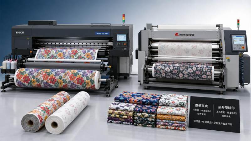 Digital Fabric Printing vs Dye-Sublimation: Which Fits Short Runs and Custom Orders?