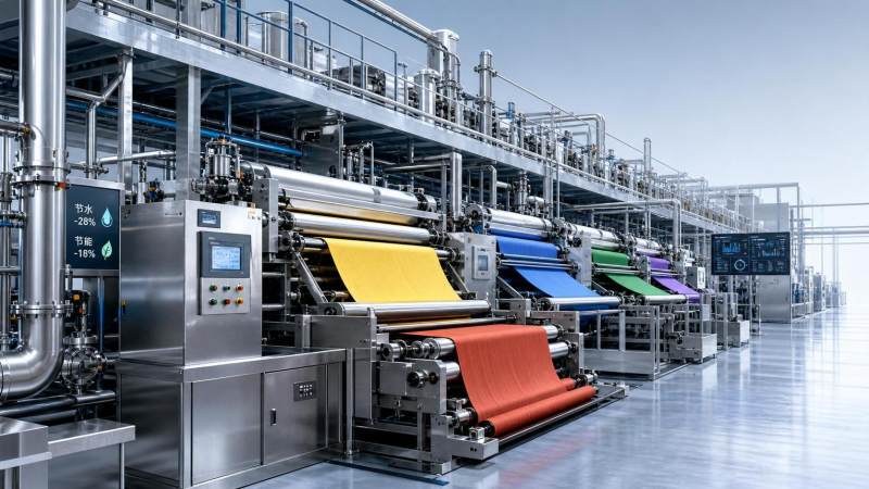 What Drives Textile Production Efficiency in Dyeing and Finishing Lines?