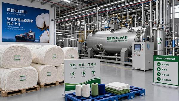 India Waives Raw Cotton Duty as CO₂ Dyeing Demand Jumps
