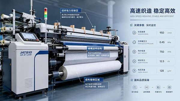 High-Speed Weaving Technology: Key Parameters That Affect Fabric Output and Defects