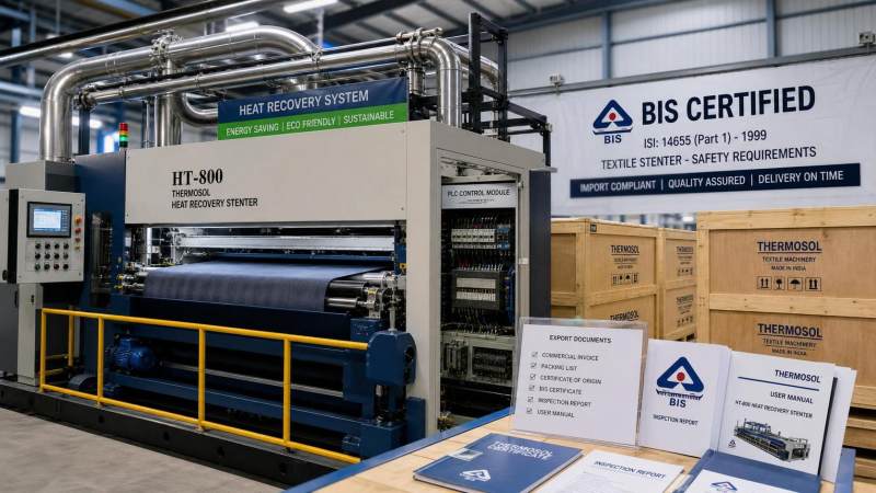 India Makes BIS Certification Mandatory for Heat-Recovery Stenter Frames