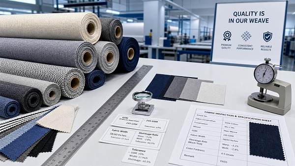 Textile Specification Guide: How to Read GSM, Width, Shrinkage, and Tolerance Textile Specification Guide: How to Read GSM, Width, Shrinkage, and Tolerance