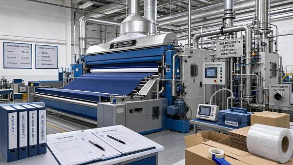 Saudi SASO Sets 72% Heat Recovery Rule for Stenter Frames