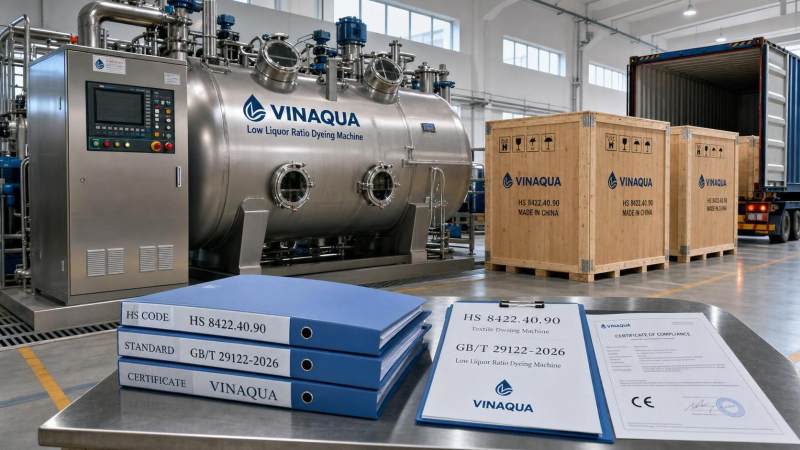 Vietnam Tightens Documents for Low-liquor Dyeing Machines
