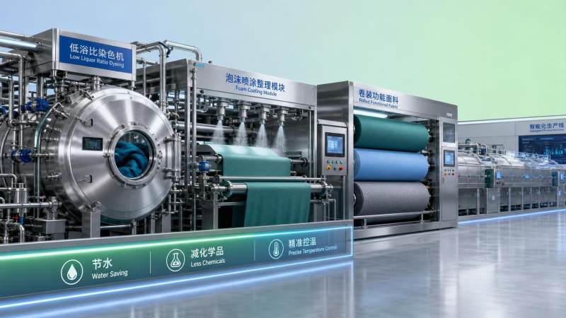 Eco Friendly Textile Finishing Solutions: Which Processes Reduce Water and Chemical Use?
