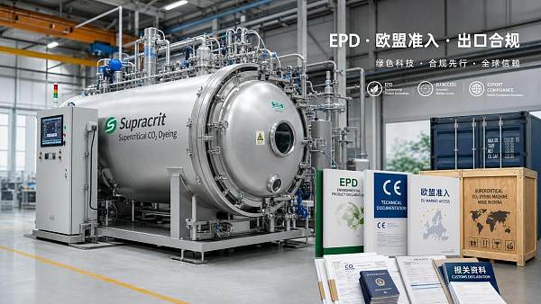 EU Requires EPDs for Supercritical CO2 Dyeing Equipment