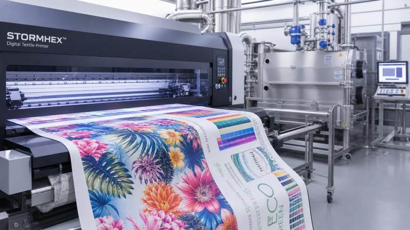 How to Evaluate Reactive Ink Textile Printing for High-Resolution Fabric Output
