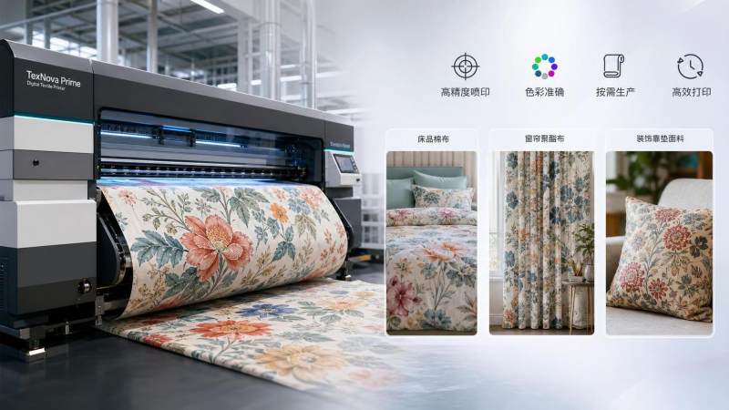 Digital Textile Printing Solutions for Home Textiles: Best Fabrics, Inks, and Use Cases