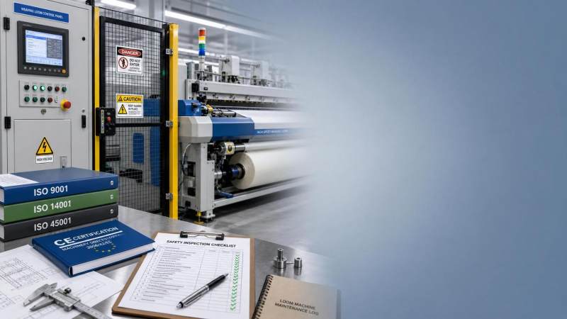 Textile Machinery Certification Explained: Key Standards, Documents, and Audit Checks