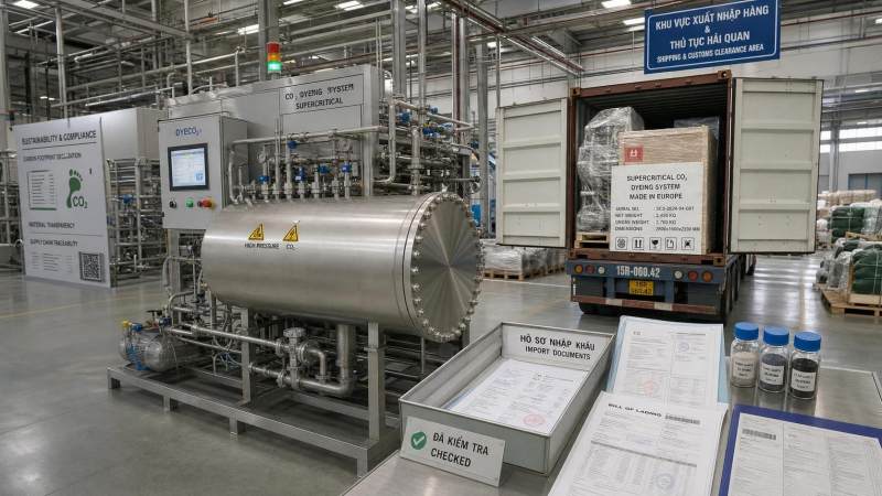 Vietnam Restarts CO2 Dyeing Equipment Permits With New Carbon Fee