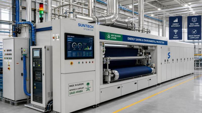 Saudi SASO Sets IoT Rule for Stenter Frames