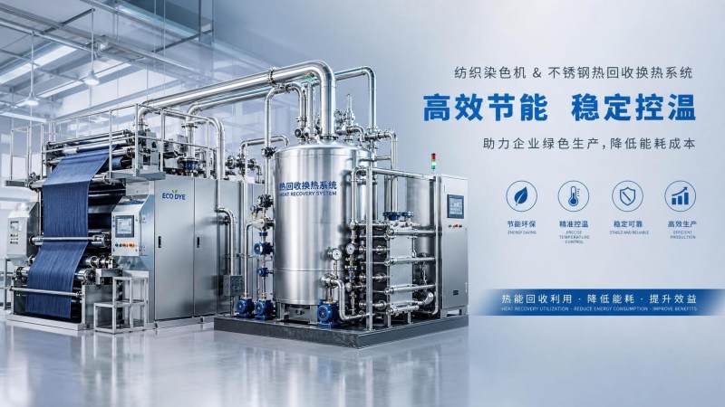 Textile Dyeing Machines with Heat Recovery: Key Specs, Energy Savings, and ROI Factors