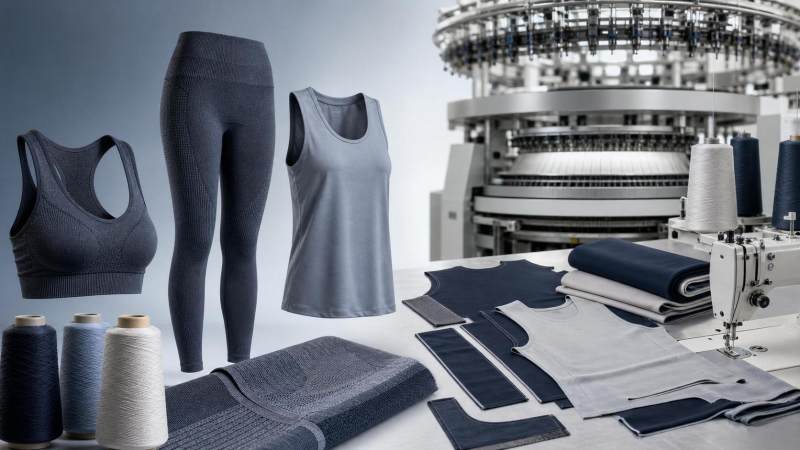 Seamless Garment Manufacturing vs Cut-and-Sew: How to Choose for Sportswear and Basics
