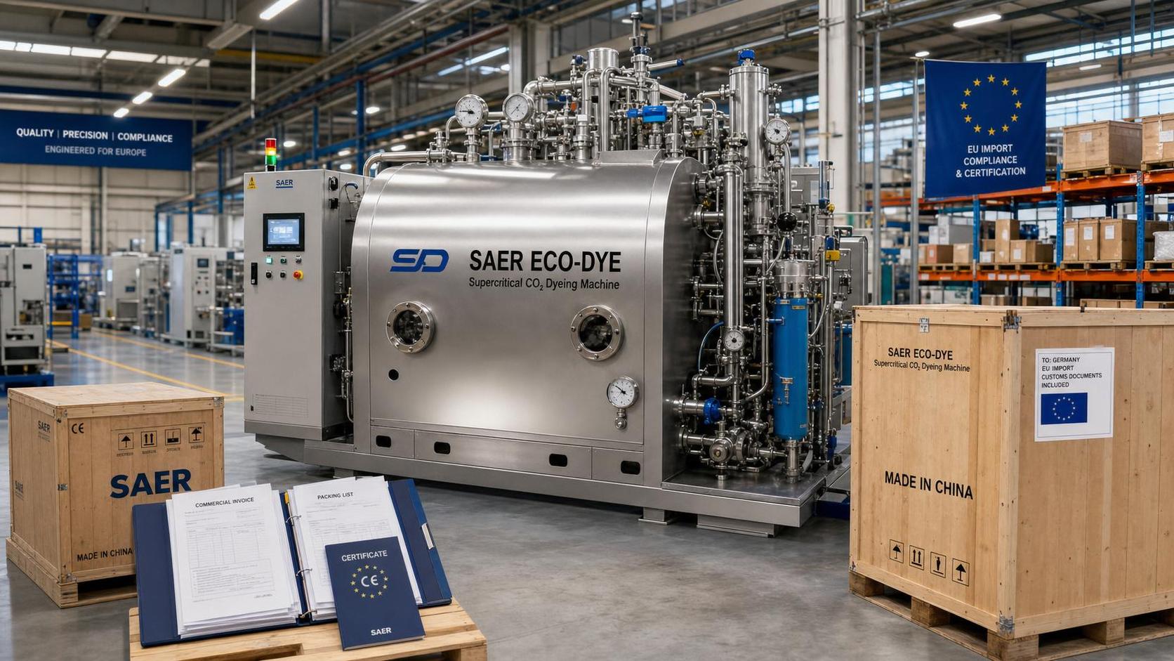 EU Rule in Force: EN 17443 Now Required for Supercritical CO2 Dyeing Imports