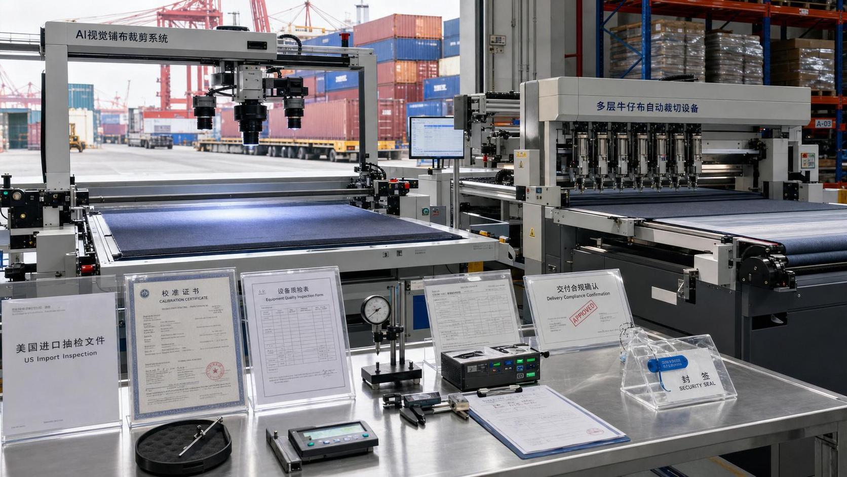 CBP Expands Checks on AI Fabric Cutting Systems