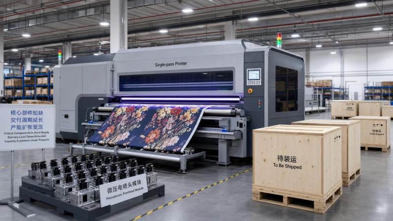 Single-pass Printer Lead Times Extend to 18-22 Weeks