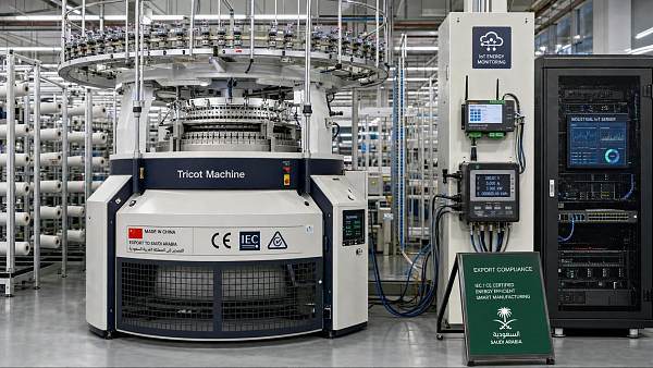 Saudi SASO Mandates IoT Energy Modules for Tricot Machines