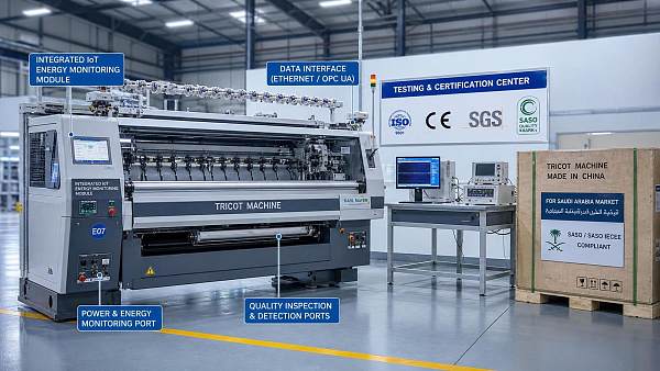 SASO Opens Tricot Machine IoT Energy Certification on July 15