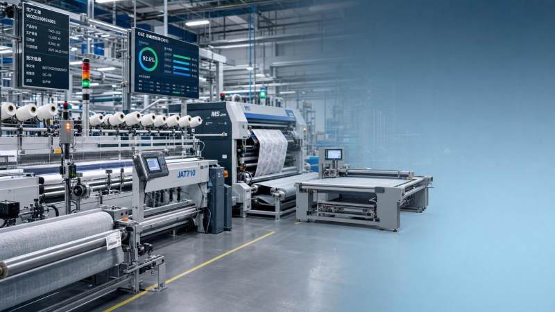 Connected Textile Machines: What Data Matters Most for Downtime, Traceability, and OEE