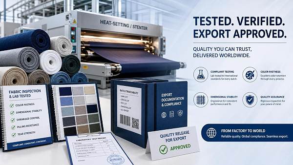 Textile Compliance Standards for Finishing: What to Check for Export and Brand Approval