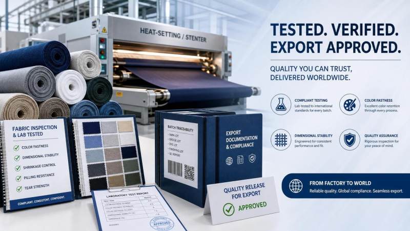Textile Compliance Standards for Finishing: What to Check for Export and Brand Approval