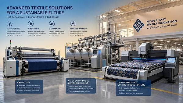 Textile Machinery Guide for the Middle East: How to Match Equipment to Heat, Water, and Power Constraints